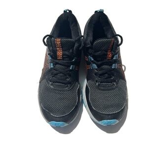 ASICS‎ Kid's Orange & BlackGel-Venture Running Shoes 1014A141 Preowned